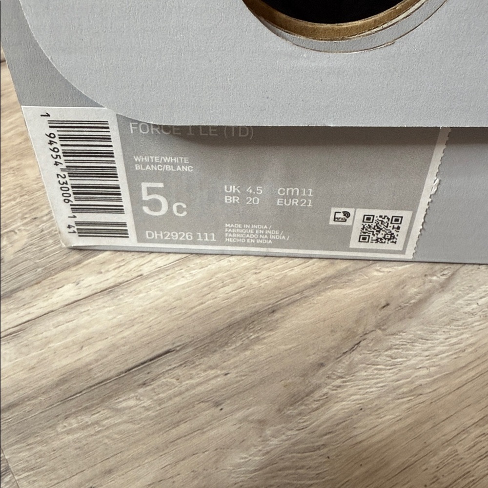 Toddler Air Force 1s size 5C - Picture 4 of 5